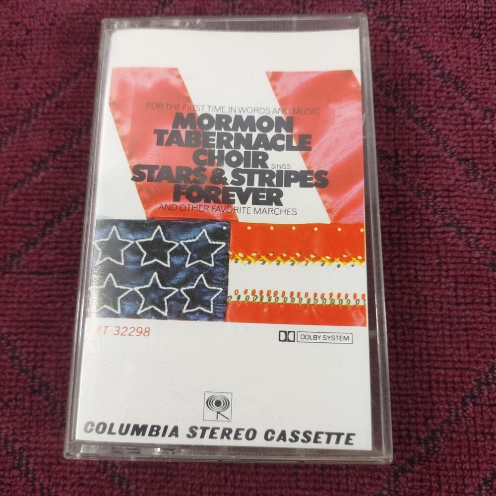 Mormon Tabernacle Choir Stars & Stripes Forever - 1973 Release - Cassette Tape - Picture 1 of 5